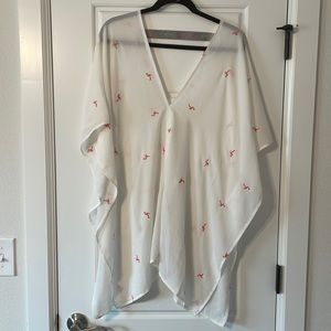 Xhilaration Flamingo Cover Up
